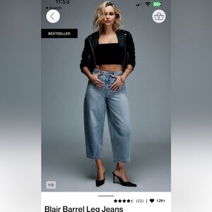 Dynamite Blair barrel jeans